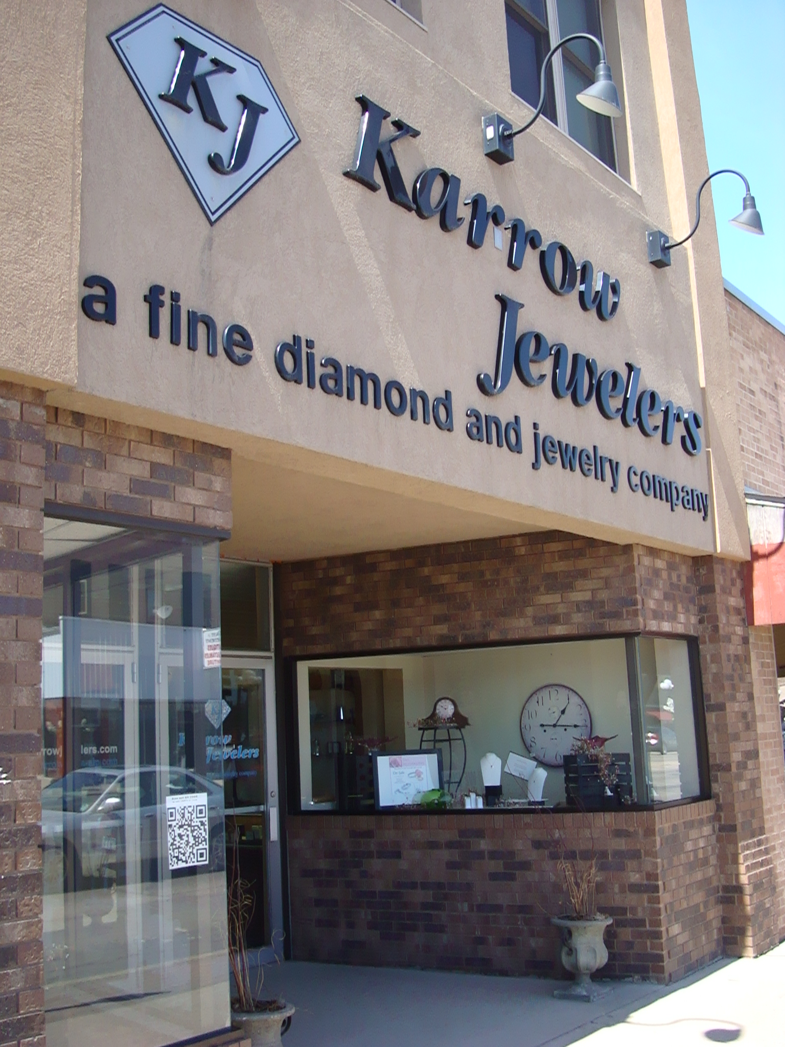 Karrow Jewelers exterior downtown location